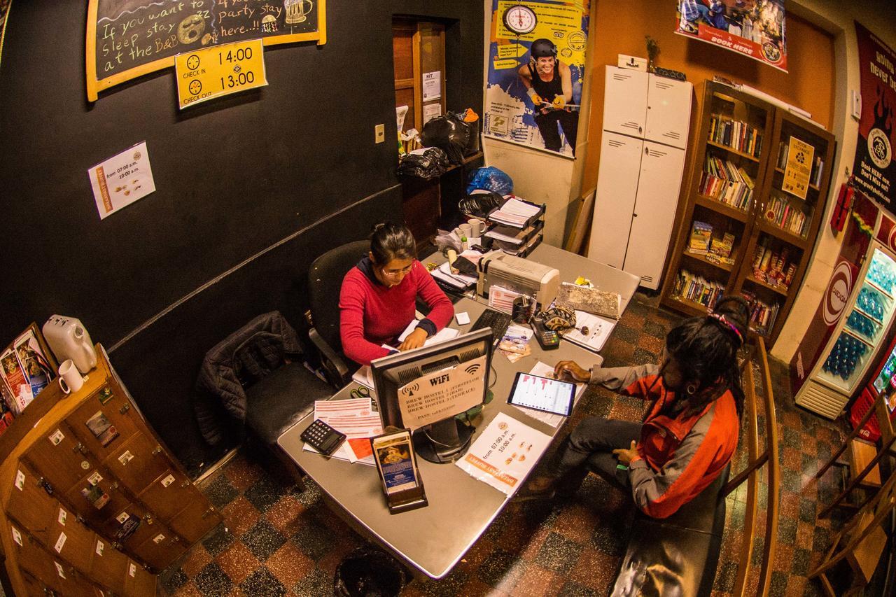 The Adventure Brew Hostel La Paz Buitenkant foto
